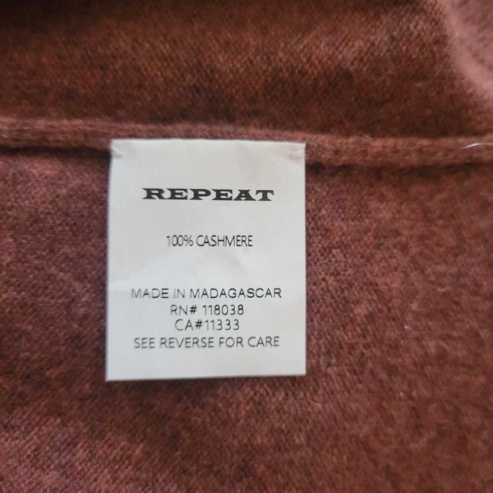 Repeat Cashmere V-Neck Sweater  XS - Picture 6 of 6
